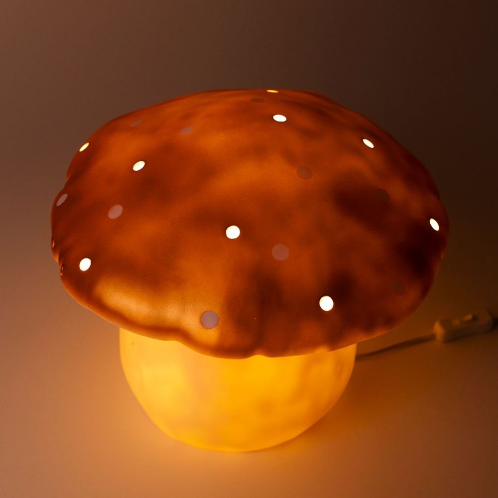 Egmont lamp paddenstoel koper+dimmer.