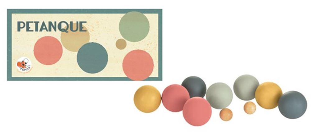 Bocce. 4+30x16x8cm