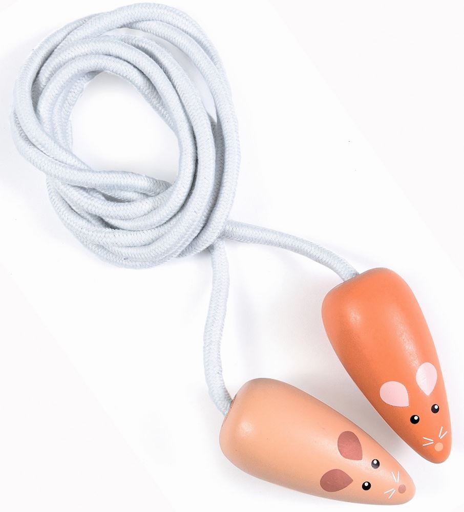 Springtouw muis. 3+