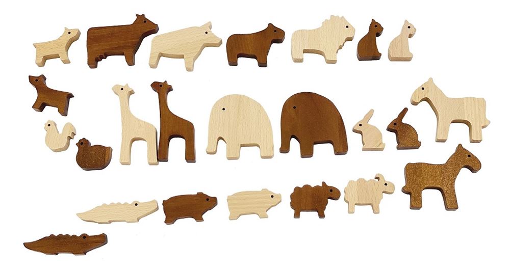 Egmont houten vormenpuzzel ark van noah