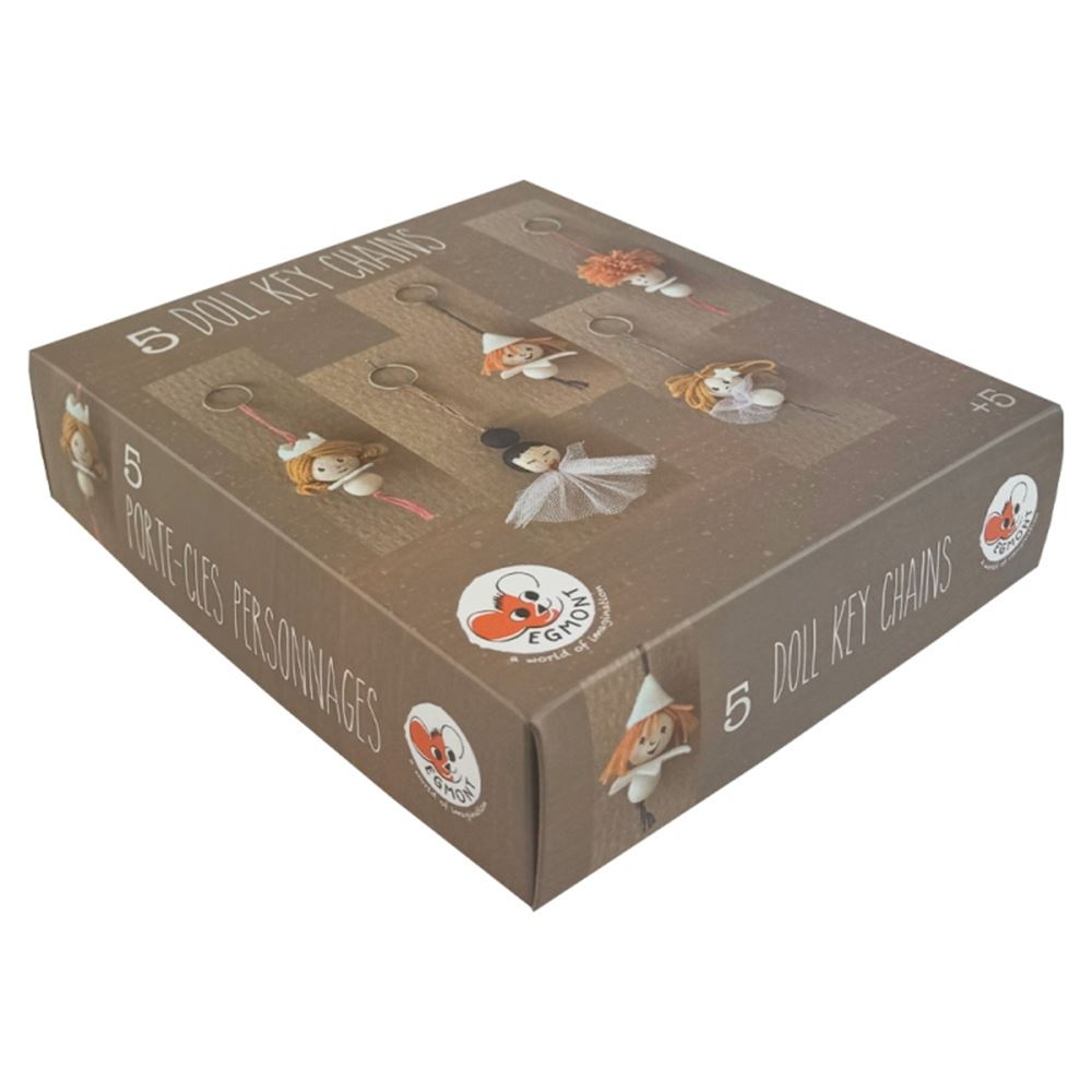 Egmont sleutelhanger poppetjes maken. 5