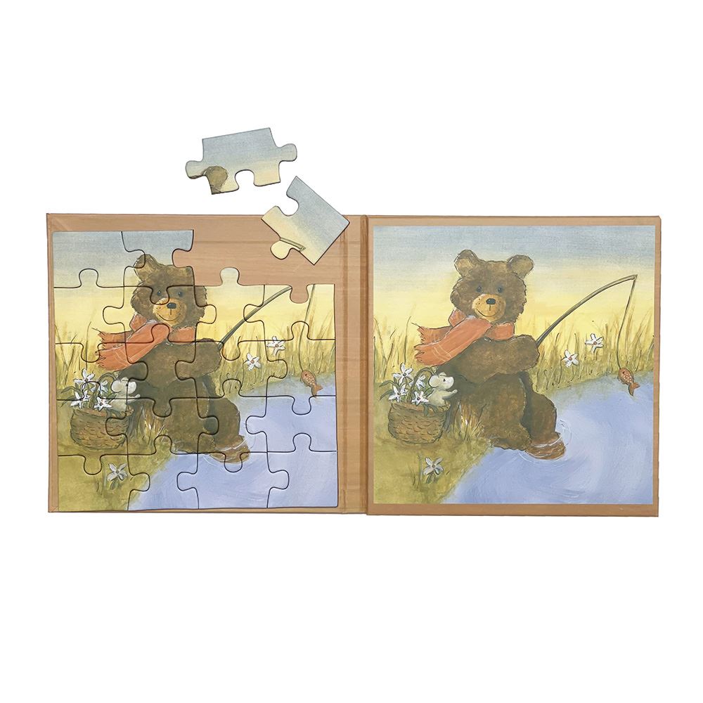 Egmont magneet puzzel teddy beer. 17,5x1