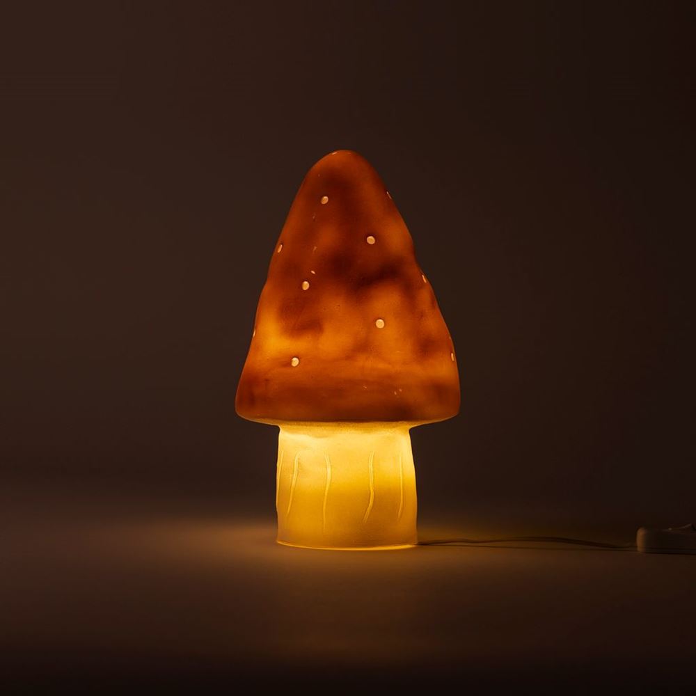Egmont lamp paddenstoel lila + dimmer.