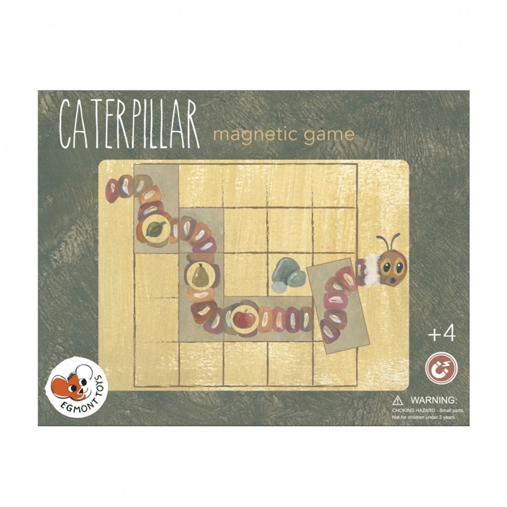 Egmont magnetische spel rups. 23x18 cm.