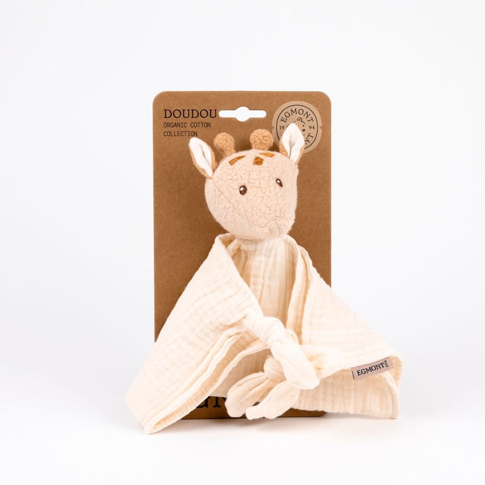 Egmont giraf leonie knuffeldoekje. 23 cm