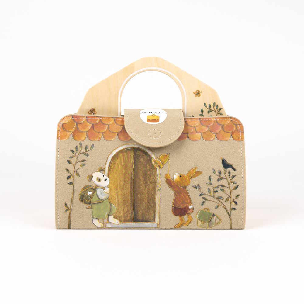 Egmont school mini vrienden. 23x21x10 cm