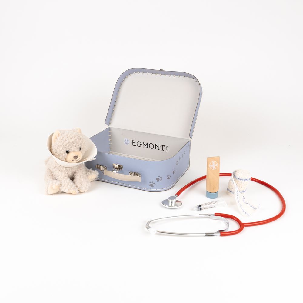 Egmont dokterskoffer romy met halsband.