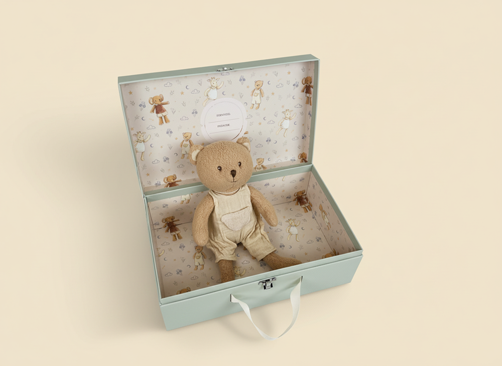 Egmont knuffel marcel de beer cadeaudoos