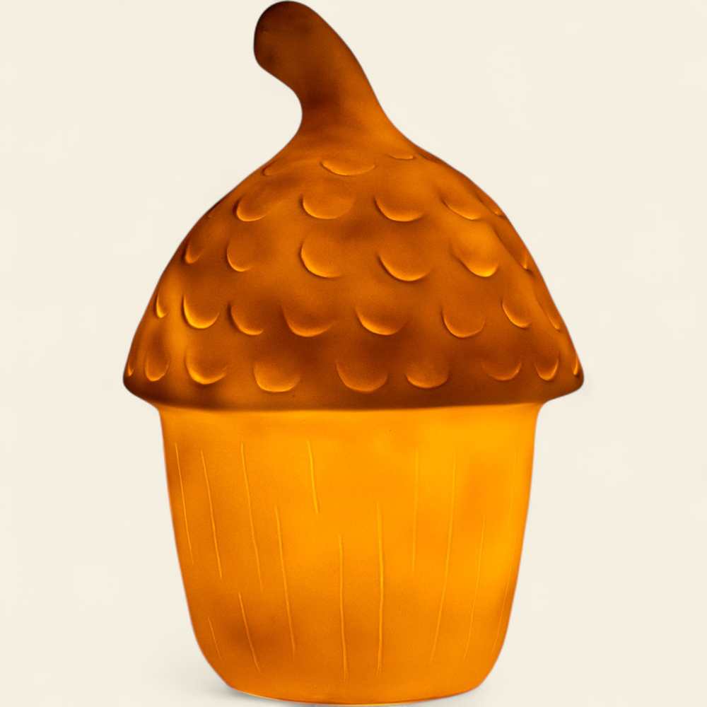 Egmont lamp eikel rood baksteen+dimmer.