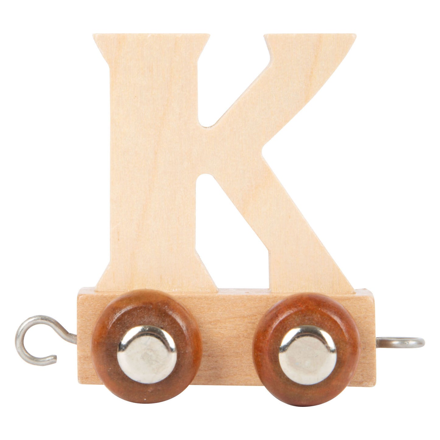 Piccole piede - Font di legno - K - 12 pezzi