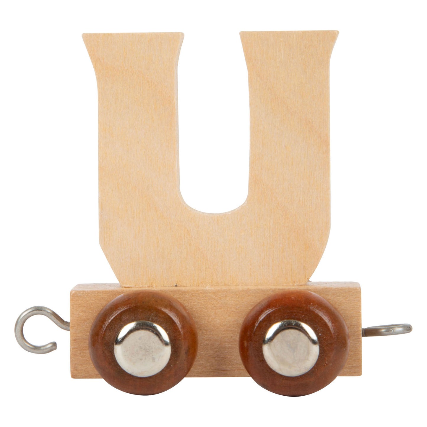 Pieno piccolo - Font di legno - U - 12 pezzi