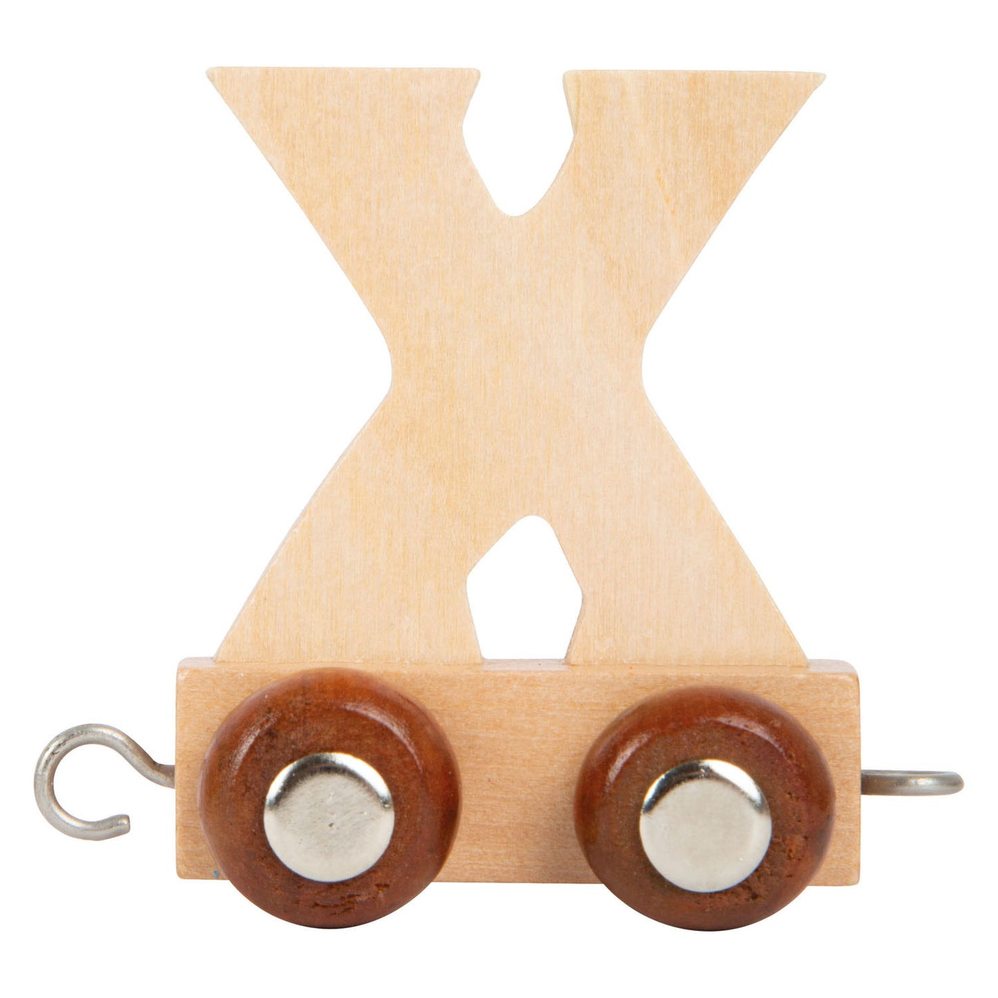 Piccole piede - Font in legno - X - 12 pezzi