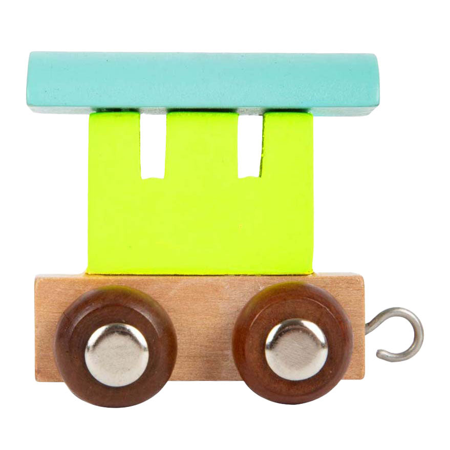 Font di legno di piccoli piede colorato
