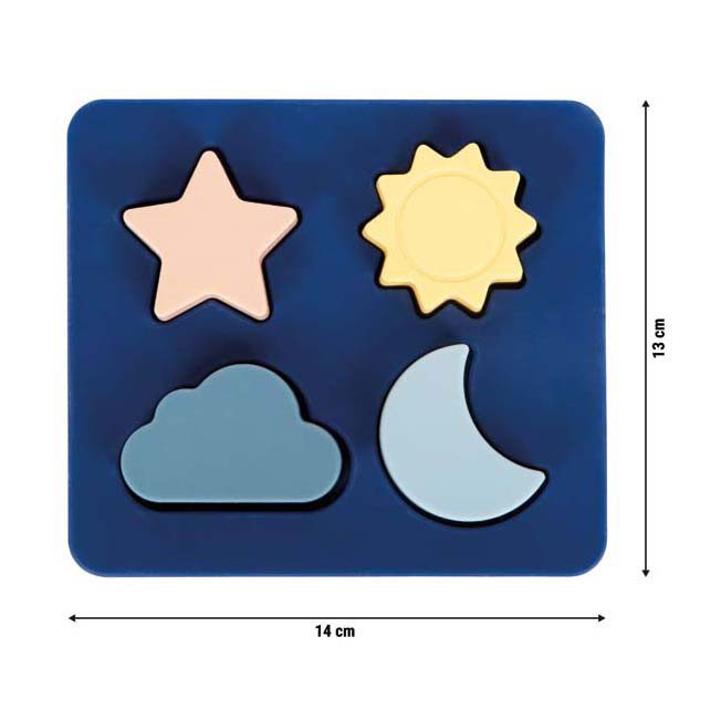 Piccolo piede - puzzle in silicone