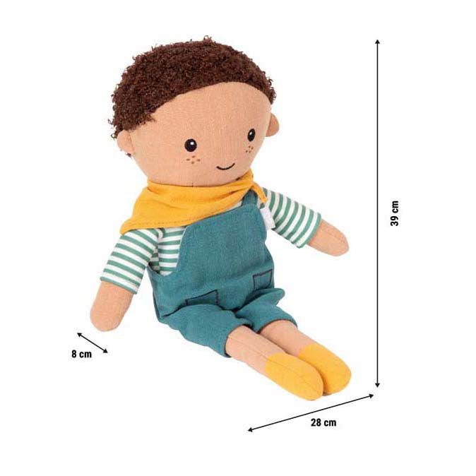 Pie pequeño - muñeca de tela leo
