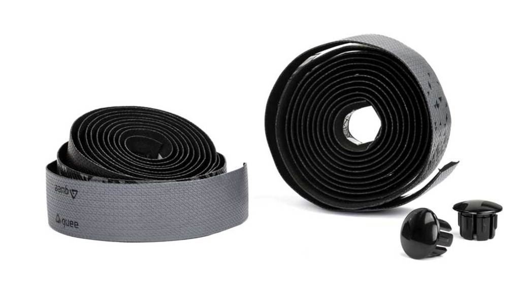 Nastro manubrio Koga guee sl duo nero grigio w. tappo terminale