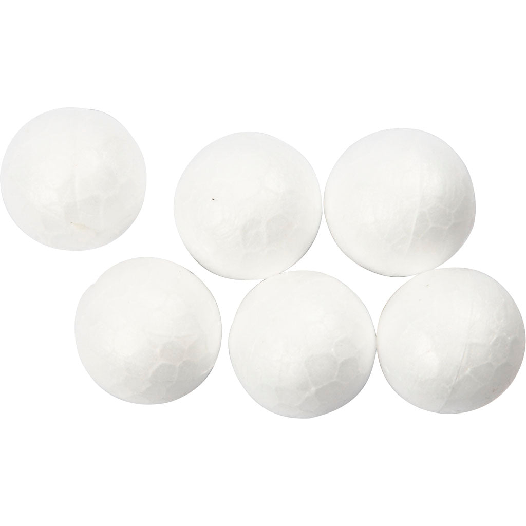 Bolas de empresa Creativ, d 1,5 cm, blancas, 200 piezas 1 caja