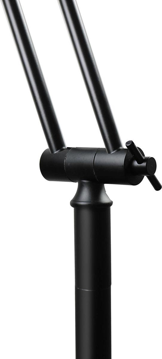 Lampada da terra Unilux dely 2.0 articolata nera