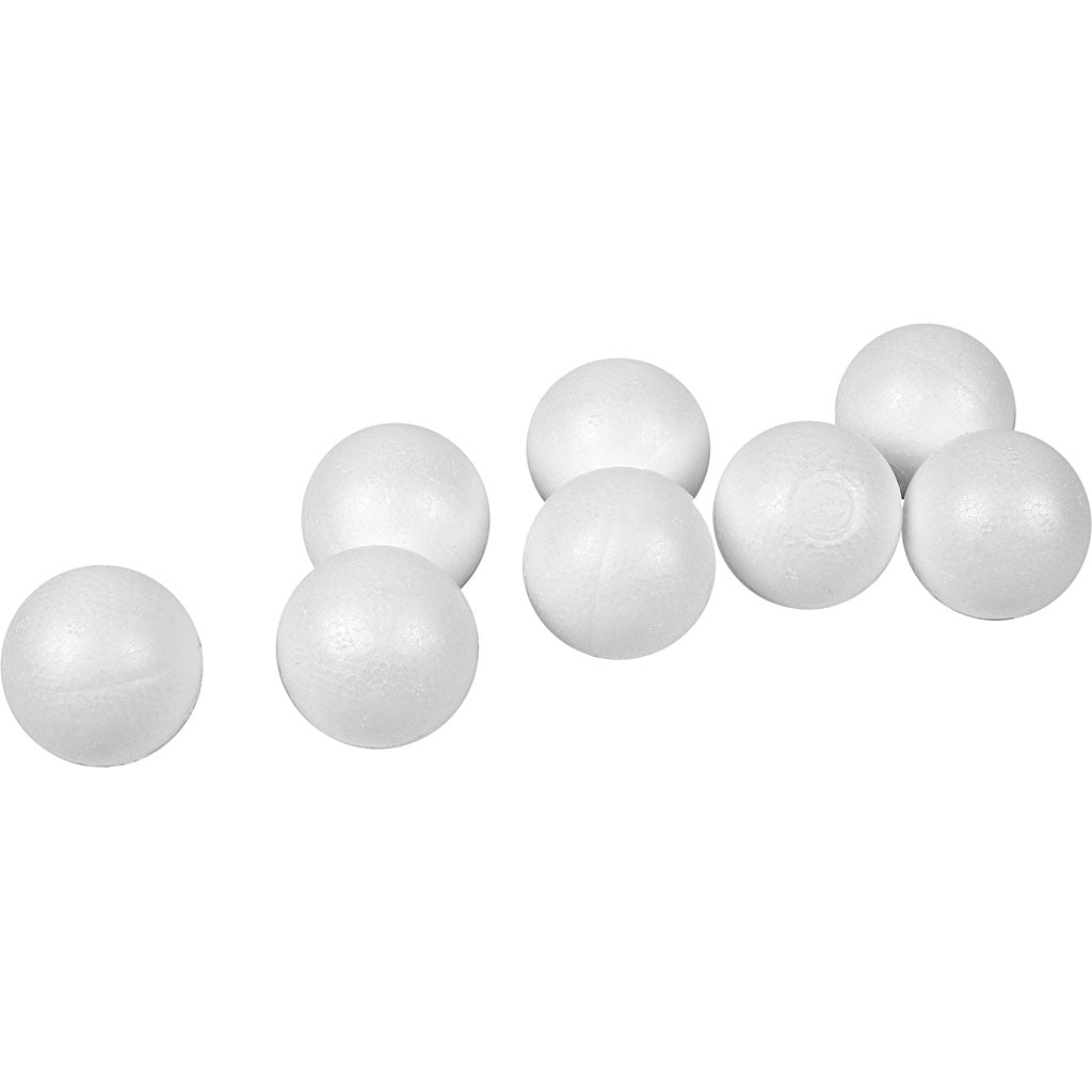 Palline aziendali Creative, d 4 cm, bianche, 100 pezzi 1 scatola