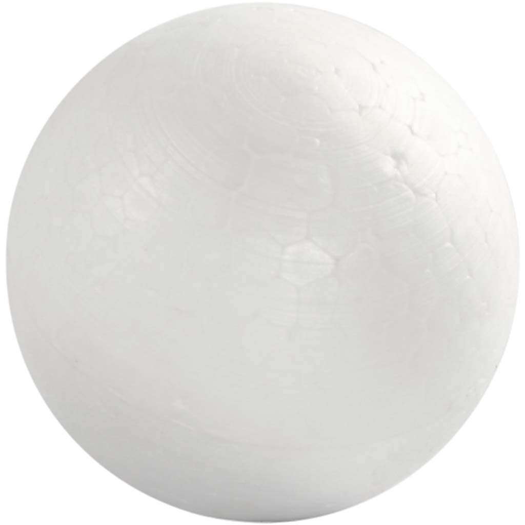 Bolas de empresa Creativ, d 6 cm, blancas, 50 piezas 1 caja