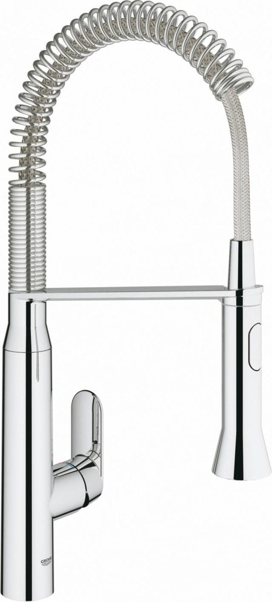 Rubinetto cucina Grohe k7 - bocca media - con doccetta professionale - cromo