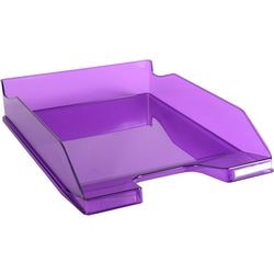 Vassoio portacorrispondenza exacompta combo 2 classico viola