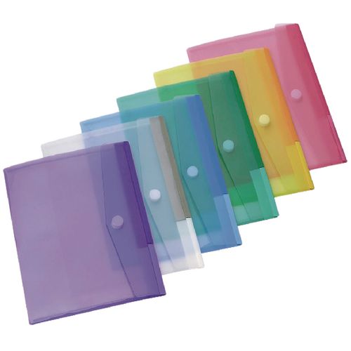 Carpeta documentos djois 510259 a5 surtido pack 6 piezas