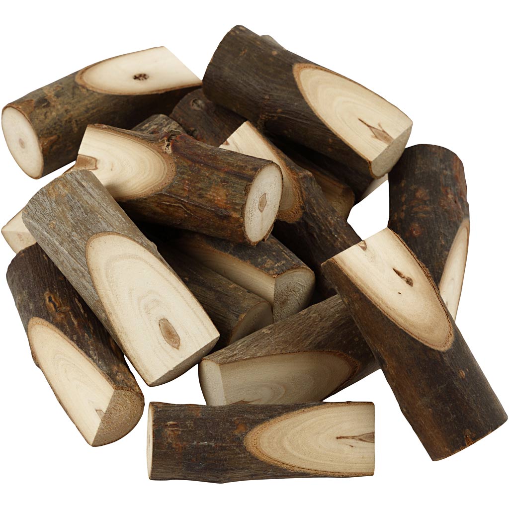 Tronco de árbol decorativo Creativ Company, h: 8 cm, p 2,5-3,5 cm, 15 piezas 1 caja