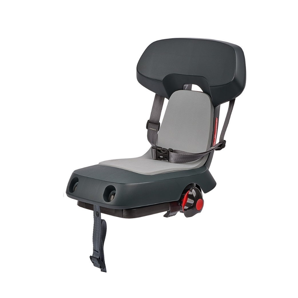 Asiento de bicicleta detrás de Gupppy Junior Light Grey Dark