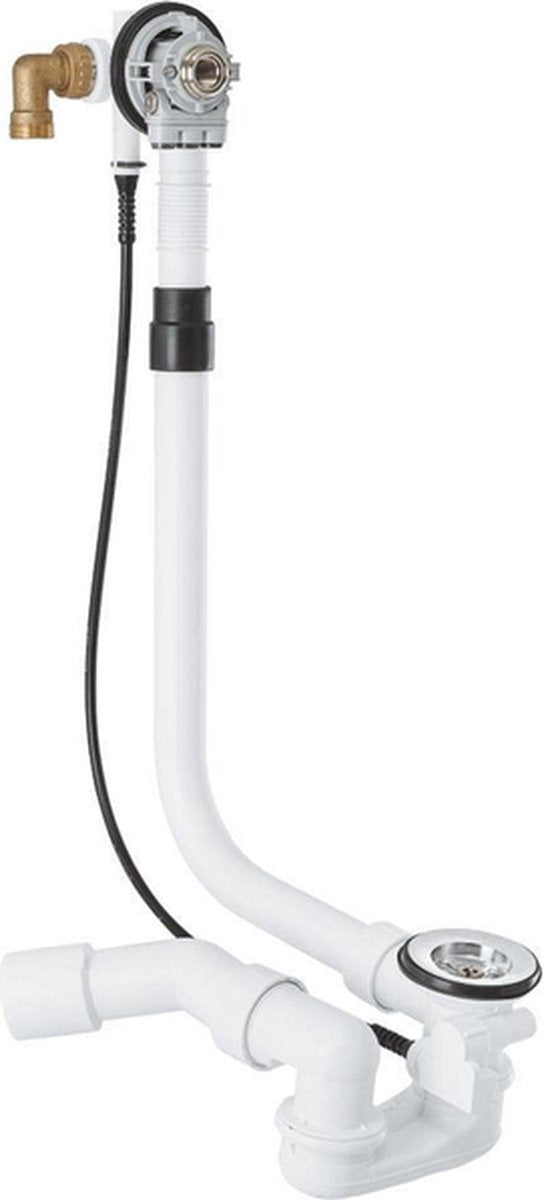 Scarico per vasca Grohe talentofill - bocchettone per vasca - per vasche da bagno ergonomiche - cromato