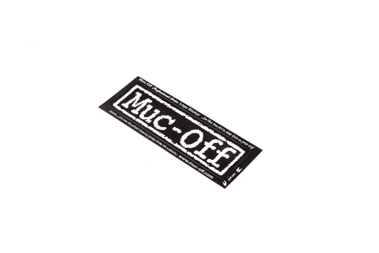 Adesivo logo Muc-off piccolo