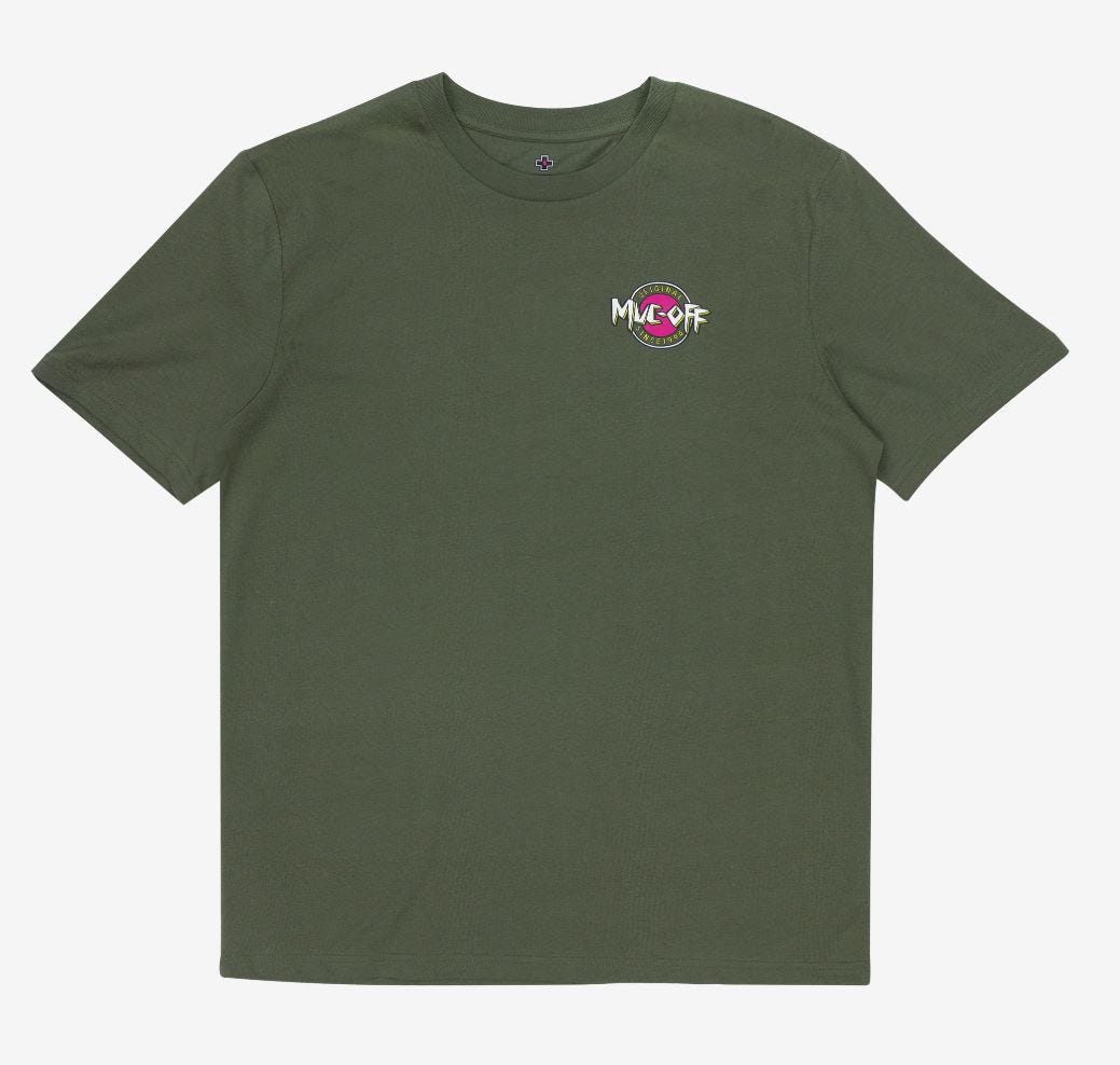 Camiseta muc-off surf caqui