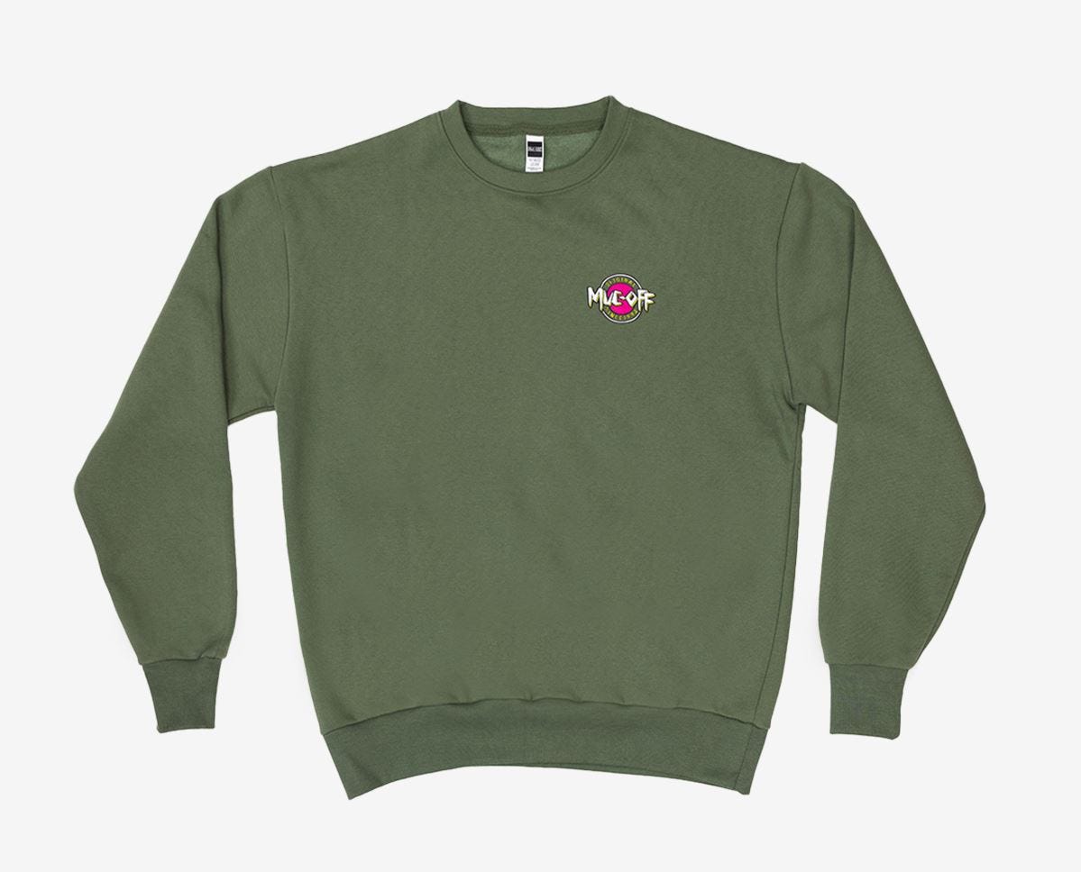 Maglione Muc-off da surf color kaki