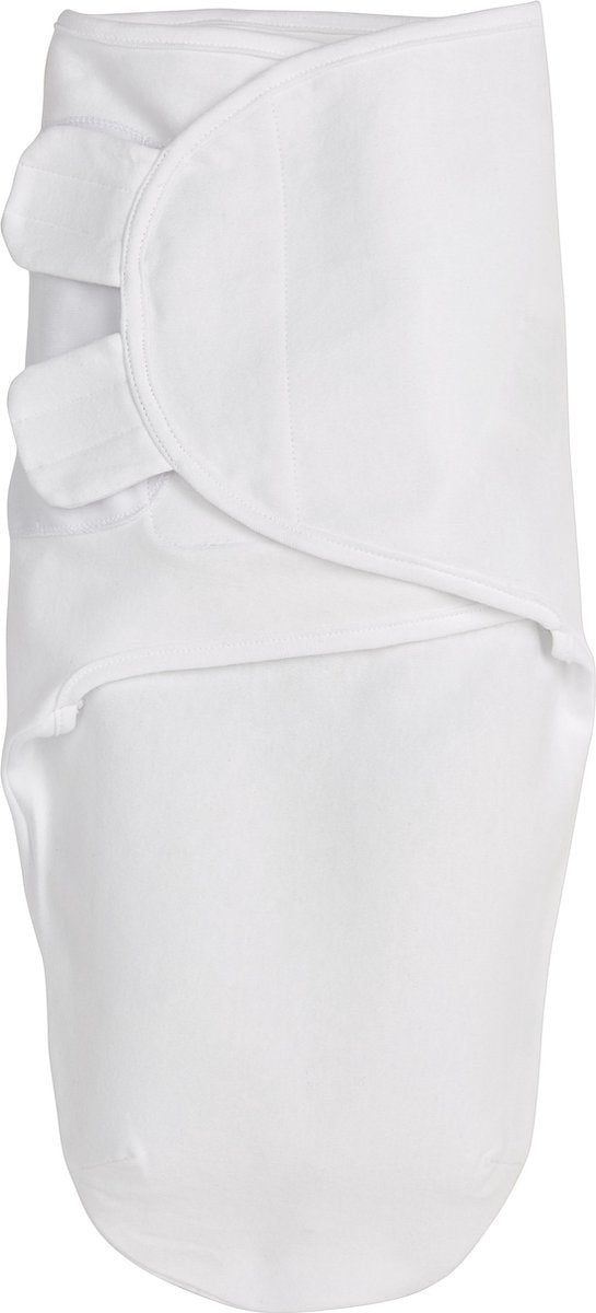 Manta envolvente para bebé Meyco uni - blanco - 0-3 meses - 1,0 tog