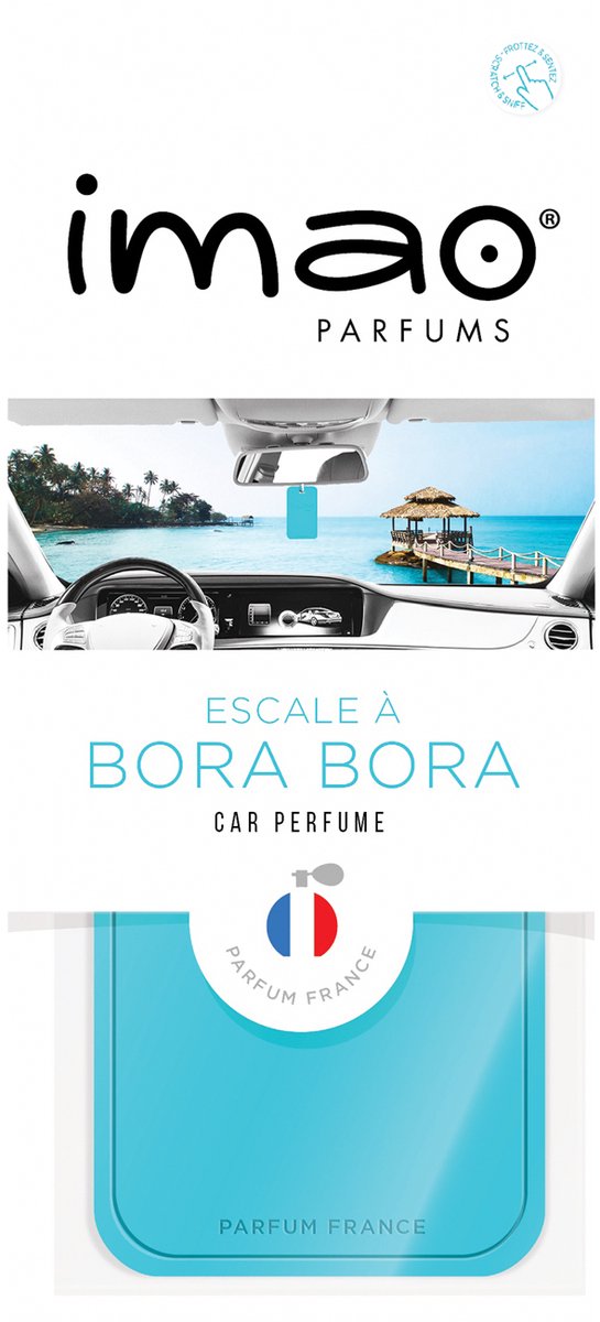 Imao rêves bora-bora - deodorante per ambienti - per l'auto - blu - 1 pezzo