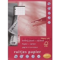 Raccoglitore ad anelli interni multi quadretti 1x1cm a4 22x29,5cm