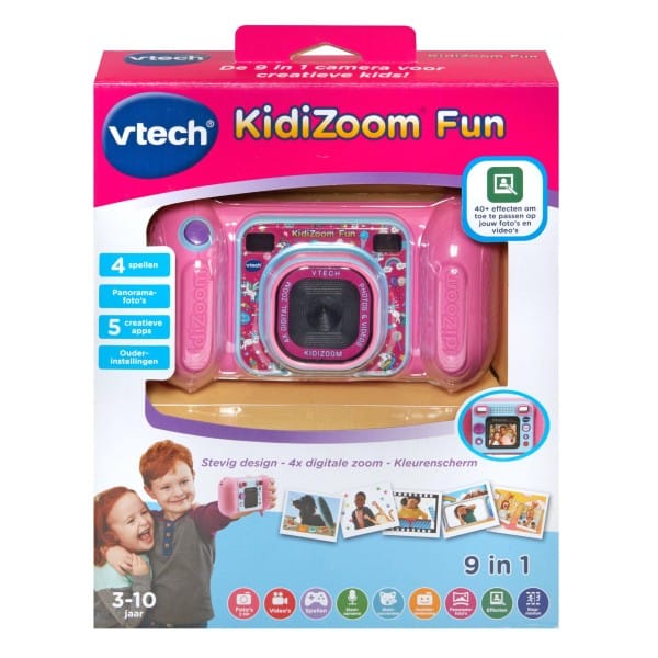 Vtech Kidizoom Fun Camera rosa 9 in 1