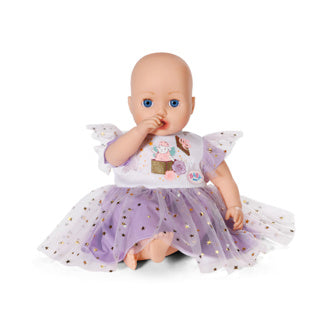 Abito tutù lilla babyborn 43 cm | 2 pezzi