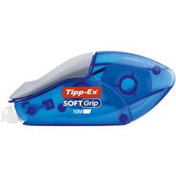 Rullo correttore tipp-ex impugnatura morbida 10.000 mm blu