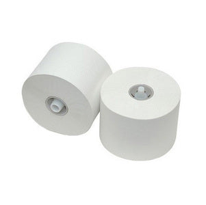 Papel higiénico con gorro reciclado blanco 1 capa (36x 150m)