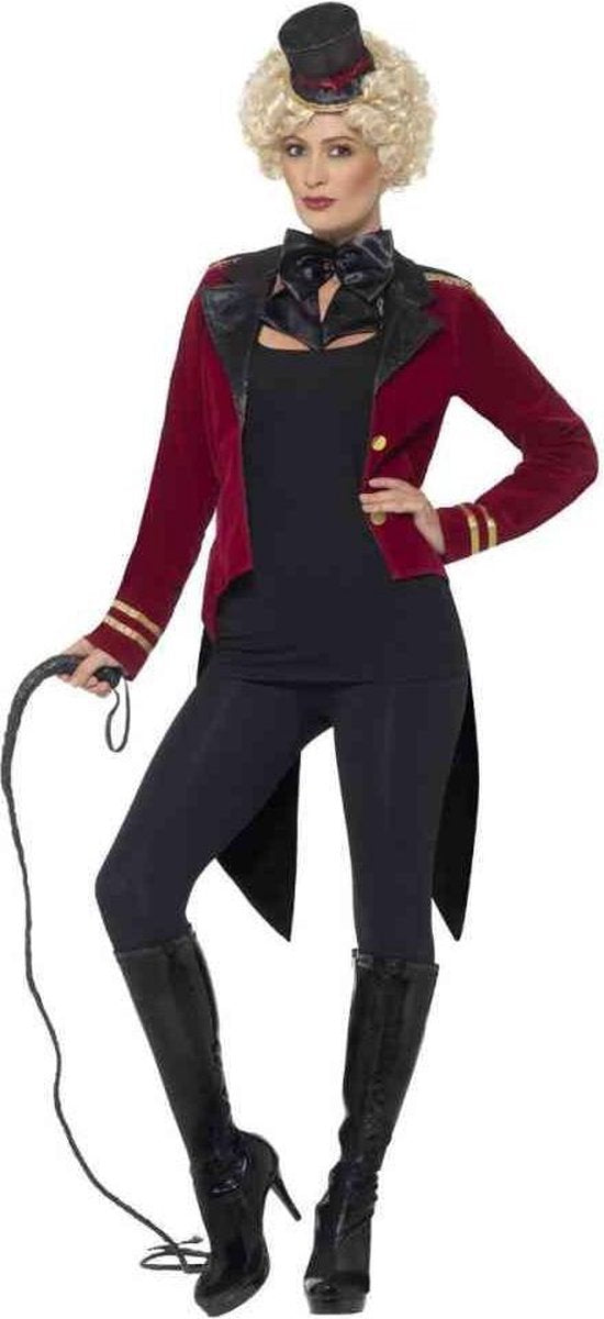 Frac circo rojo mujer Smiffys - talla m