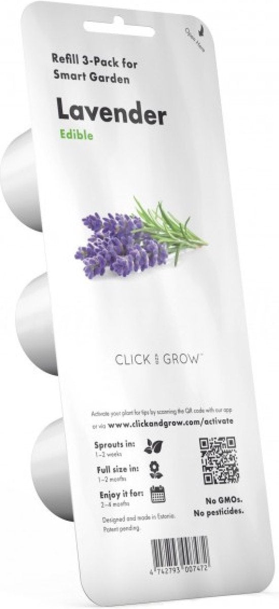 Click grow click and grow refill lavenda 3-pak