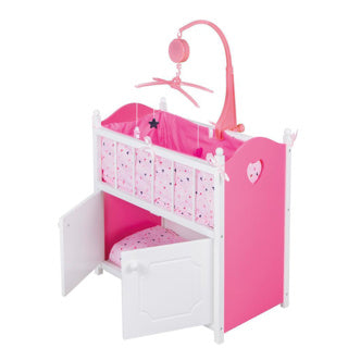 La mia bella sala bambole poppenbed con musica