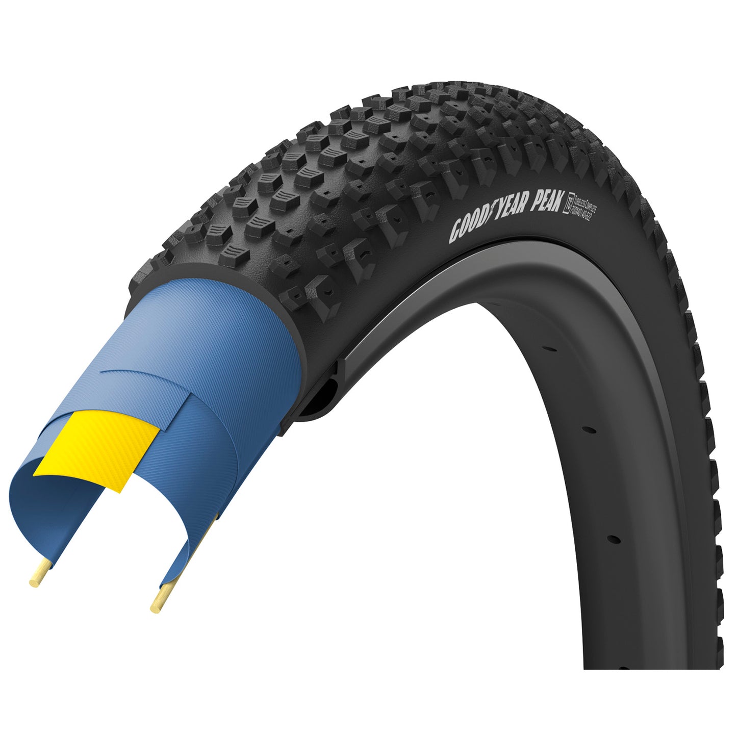 Pneumatico pieghevole Goodyear Peak 28 TLR 60