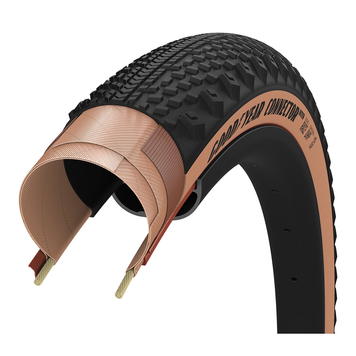 Goodyear - connettore inter razza TLR 700x45c trasparente