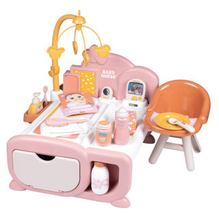 Set de cuidado para muñecas 3 en 1 rosa