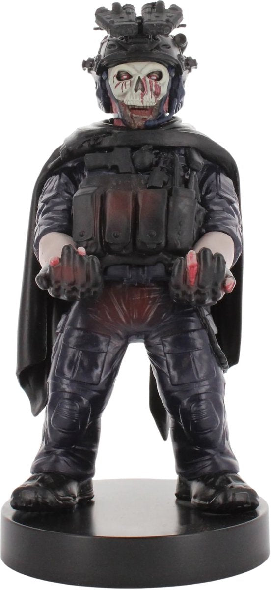 Cableguys call of duty - zombie ghost warzone - figurine standaard voor telefoon | controller | oplaadcase (cable guys original)