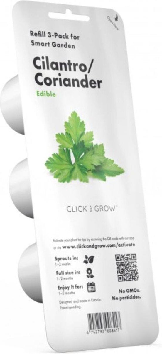 Click and grow click grow smart garden-zaden voor de huistuin - koriander
