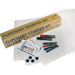 Starter kit lavagna a fogli mobili gamma colori legamaster