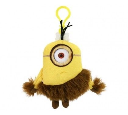 Minions Key Ring 1 Eye Plush 15 cm